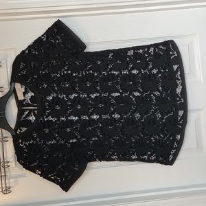 LOFT Black Dress Shirt - Size S